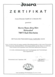 Zertifikat